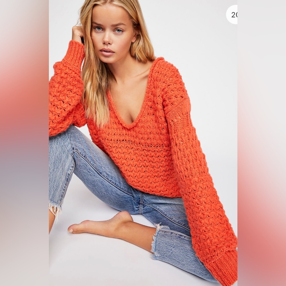 Free People Crashing Waves Pullover